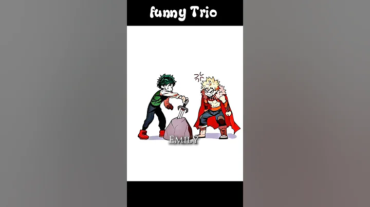 Funny Trio#anime #mha #bakugou #todoroki #deku #fyp #edit #memes #myheroacademia #shorts