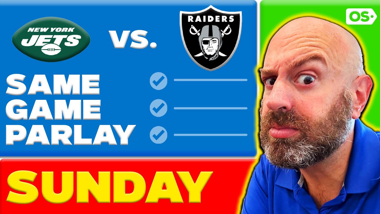 Jets Raiders NFL Parlay Picks Today Best 1900 NFL Same Game Parlay jets-raiders-nfl-parlay-picks-today-best-1900-nfl-same-game-parlay