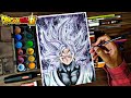 Speed drawing goku black ultra instinct  fanart  dragon ball super