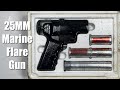 Olin Signal Products 25mm Marine Distress Flare Launcher w/Red Meteor Signal Flares