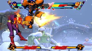 MVC3 | Sentinel Loop into Reset [Palette Swap]