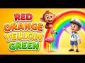 🌈 Learn Colors Song for Kids! Red Orange Yellow Green Jungle Adventure with Philo 🐒”