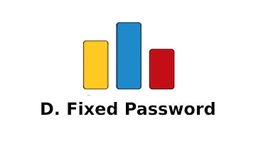 CodeForces : D.  Fixed Password in Arabic