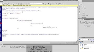Ajax Jquery Floating Kayan Alan Yapımı - Ajax Jquery Dersleri