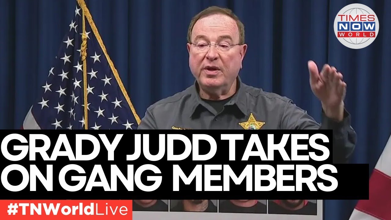 LIVE | Florida’s Polk County Sheriff Grady Judd talks tough on Gang ...