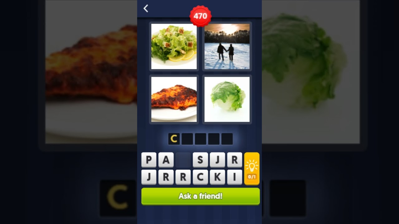 4 Pics 1 Word Facebook Level 470