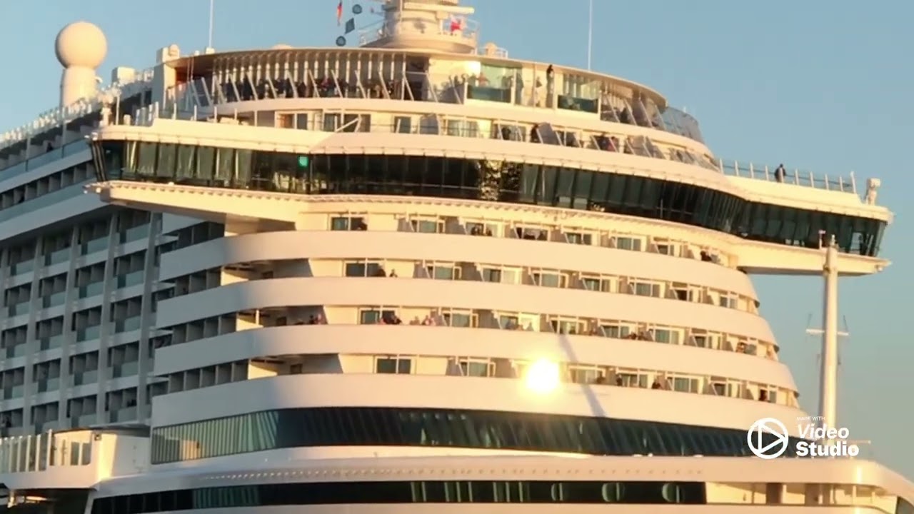 @Aida Cosma Cruise ship, @Hamburg , Deutschland (Germany).