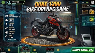 DUKE 1290 🔥 NEW BIKE UNLOCKED! 😱 | Bike Driving Game | CRAZY Speed & Gameplay screenshot 4
