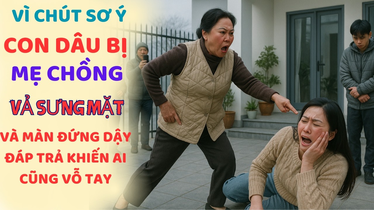 Outline Video Con Dâu Cắm Cơm Quên Bật Nút - Mẹ Chồng Lao Vào Dùng Dép Vả Thẳng Mặt Con Dâu