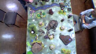 Dark Eldar vs Tyranids (1500 points), Game 4 – Winter warfest -Timelapse