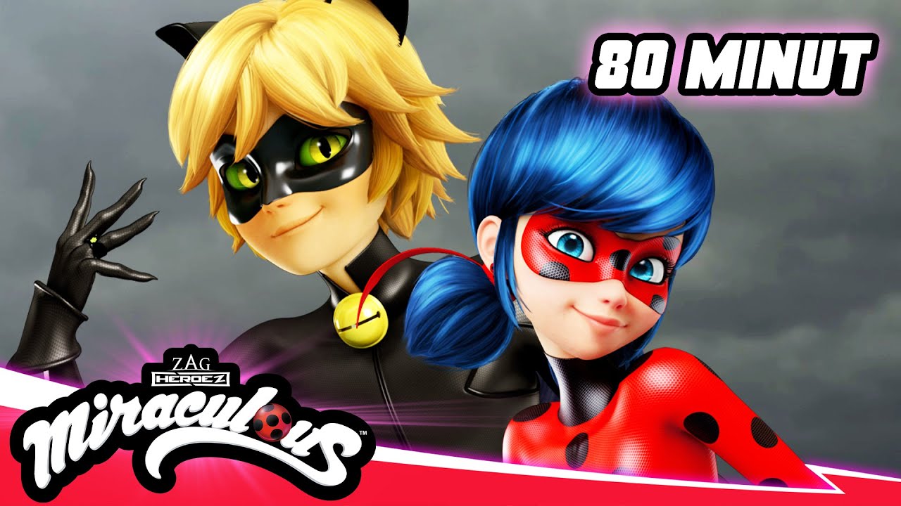 🐞 SEZON 5 – Kompilacja 3 [80 MINUT] 🐾 | Miraculum: Biedronka i Czarny Kot | Miraculous