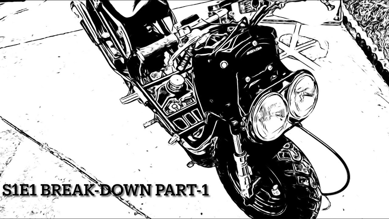 Honda Ruckus Disassembly Part 1 YouTube