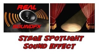 Stage spotlight turning on sound effect - realsoundFX