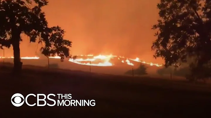 Wildfires in California kill five people and injure 30 firefighters and civilians