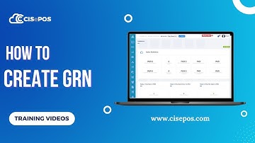 How to Create Goods Receiving Note (GRN) in CISePOS | CISePOS Training Video Series