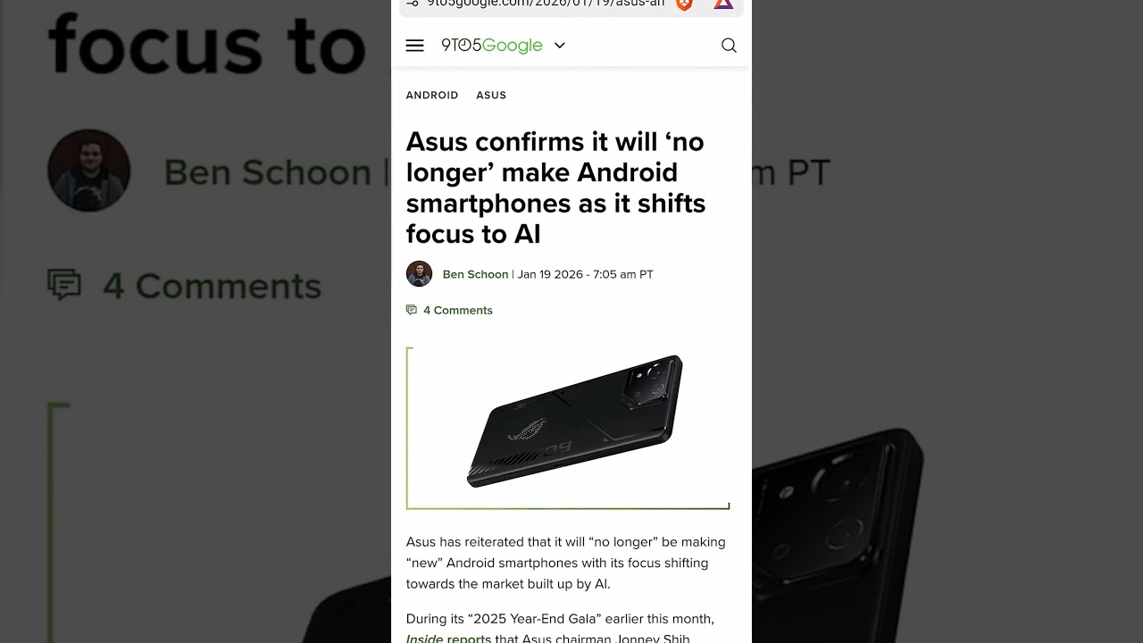 ASUS Smartphones are Officially DEAD...