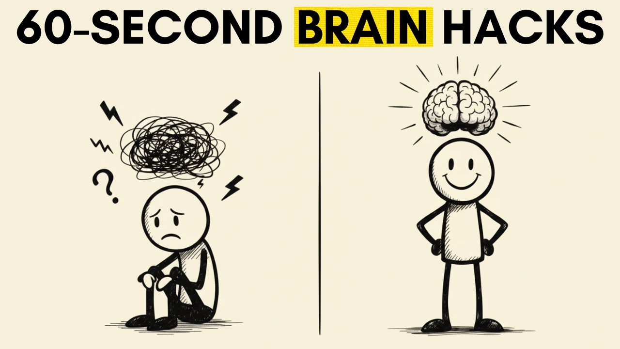 3 Mind-Blowing Brain Hacks to Rewire Your Mind in 60 Seconds