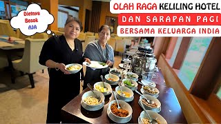 Download Lagu Olah Raga Keliling Hotel Dan Sarapan Pagi Bersama Keluarga India‼️ MP3