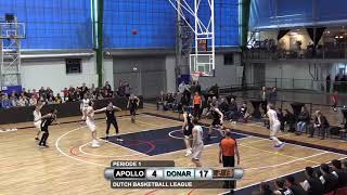 Samenvatting: Apollo Amsterdam vs Donar Groningen | 9 maart 2019