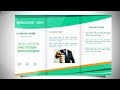 How to make a Brochure in PowerPoint - Design 4
