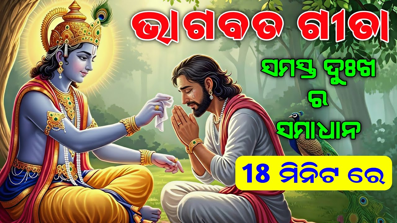 ସମସ୍ତ ଦୁଃଖର ସମାଧାନ | #krishnamotivation odia | #bhagavadgita #odia | Shri Krushna Bani | Binayak TV
