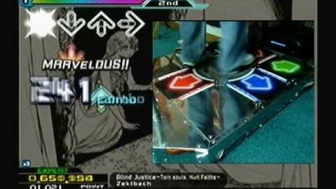 Kon - Blind Justice (Expert) AAA #039 - Perfect Full Combo on DDR SuperNOVA 2 (PS2, Japan)