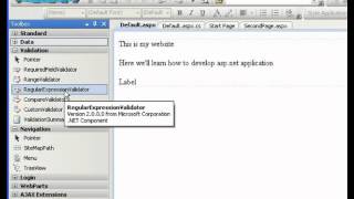 5 - ASP.NET Controls - Data, Validation etc