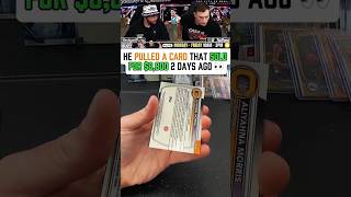 HE PULLED A CARD THAT SOLD FOR $8,800 2 DAYS AGO 💀 @backyardbreaks #BackyardBreaks #BBPulls #Whatnot