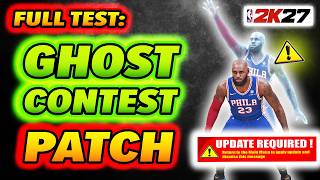 Big News on shooting GHOST CONTEST patch 2.0 in NBA 2K27 (Is it even REAL)