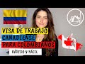 COLOMBIANOS! Visa de trabajo Canadá acelerada l tickets webinar