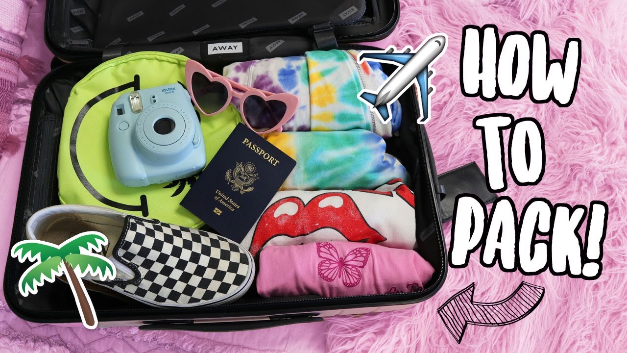 How To Pack For Vacation Travel Life Hacks Youtube