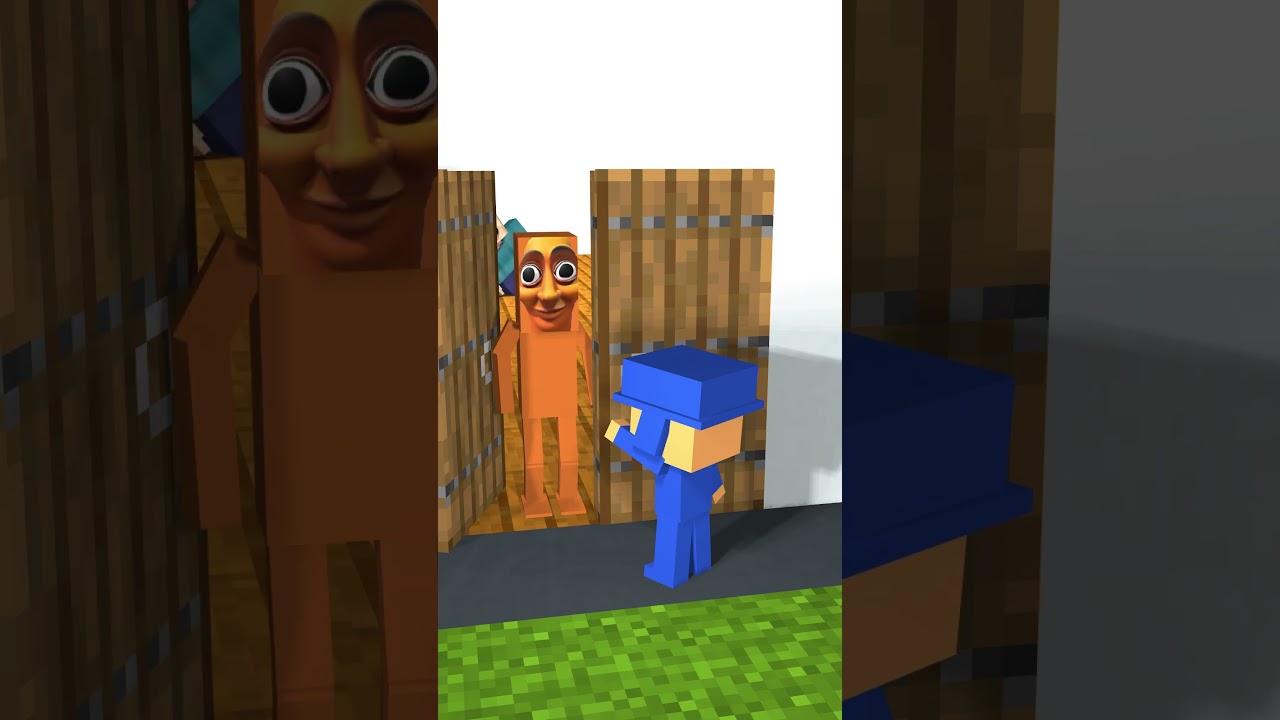 POCOYO Y EL CUYEYO #shorts #minecraft  #smilingcritters #sprunki #poppyplaytime4