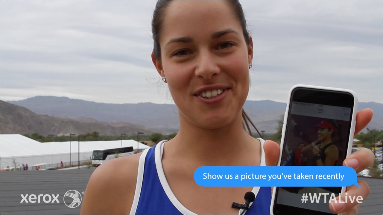 Ana Ivanovic | WTA Live Fan Access presented by Xerox | 2015 BNP Paribas Open