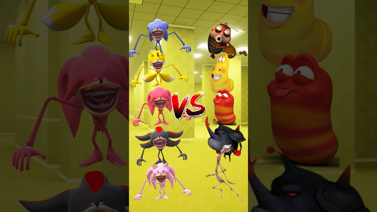 Shin Sonic Team VS Larva #shorts #shinsonic #larva