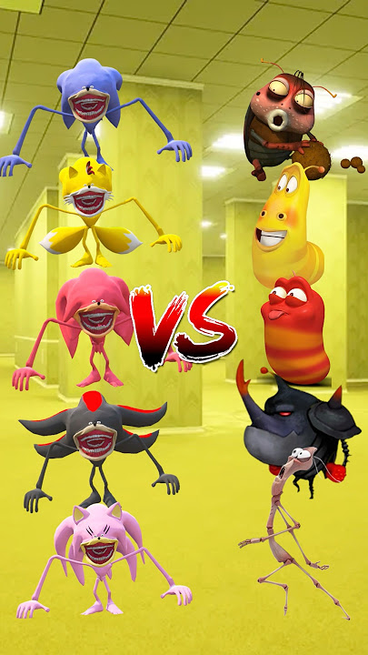 Shin Sonic Team VS Larva #shorts #shinsonic #larva