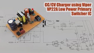 Build 12.6V, 1.3A CC/CV SMPS Circuit with Viper22A IC | Electronic Circuits screenshot 4