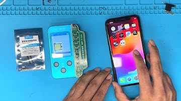 How to fix iPhone face id has been disabled. Without Soldering. With  JCID Programmer and JCID Tag.