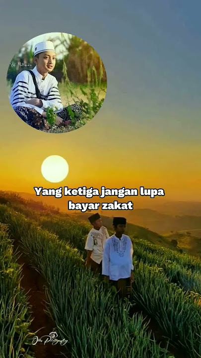 Rukun Islam versi Nadhom Alfiah