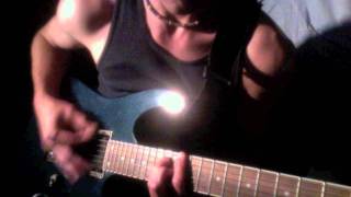 Video thumbnail of "Graeme Revell - INFERNO - THE CROW - Guitar Riff Tutorial"