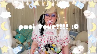 Updated paci tour!!!! (so many pacis! :0) | agere♡