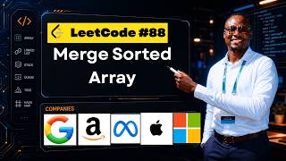 LeetCode 88 Merge Sorted Array — Optimal Two Pointer Solution