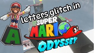 Letters glitch and what it can do in SMO