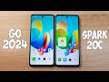 TECNO SPARK GO 2024 VS SPARK 20C - ЧТО ВЫБРАТЬ? ПОЛНОЕ СРАВНЕНИЕ!