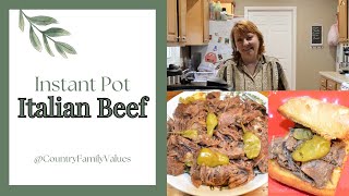 Italian Beef  Best Instant Pot Dump & Go!