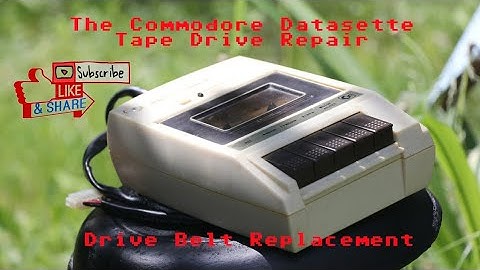 Commodore Datasette C2N - Troubleshooting, Repair and Testing