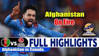 Download Lagu Afghanistan Vs Canada Full Highlights Icc T20 world Cup Match 2026 | Ind Vs Pak Highlights MP3