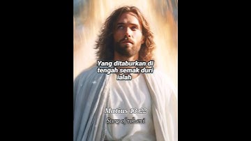 Matius 13:22 | Ayat Alkitab Memberi Kekuatan Dalam Menghadapi Masalah #short #yesus #alkitab