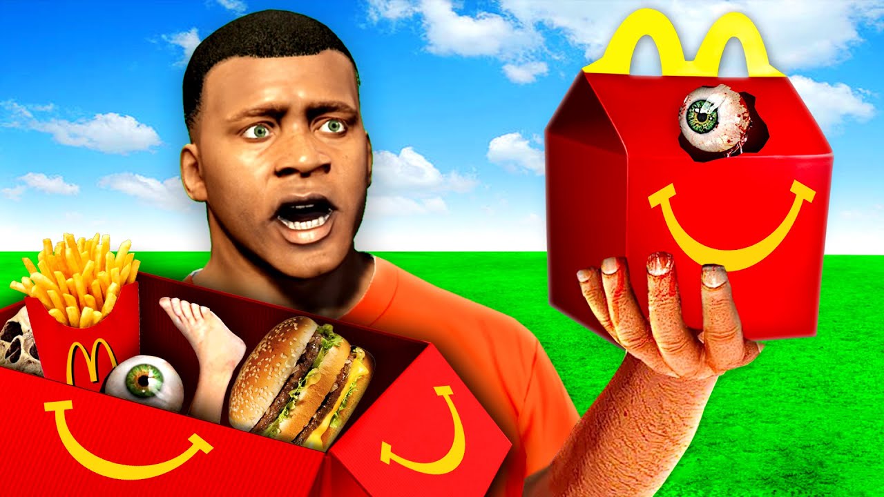 ICH öffne 100 HAPPY MEALS in GTA 5!! YouTube
