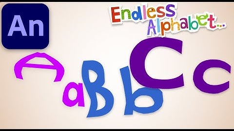 endless alphabet letter movements but theyre recreated in adobe animate (read desc)