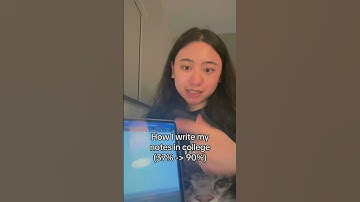 How to Write Notes Effectively 📝🧠 #studytips #collegelife #college